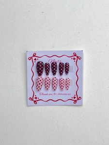 Cute Polka Dot Press-On Nails