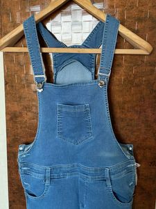girls denim full dungarees