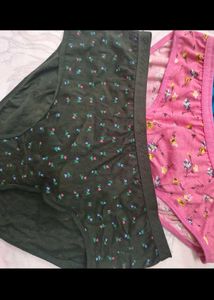 2 Pack Floral Print Briefs