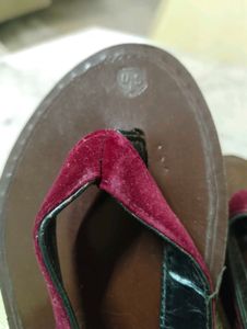 Stylish Brown Flip-Flops Burmese