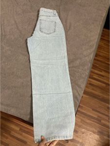 Light Wash Wide Leg Jeans