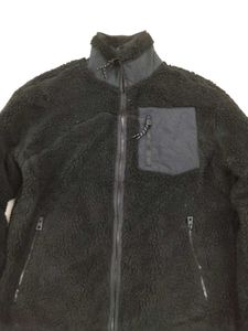 unisex Black Fleece Jacket