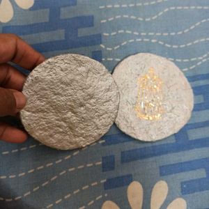 Paper Mache Coaster Set of 2