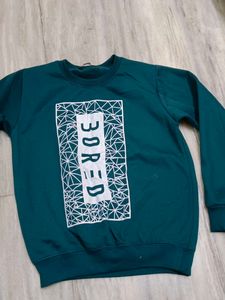 Green 'Bored' Sweatshirt