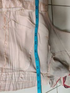 Elegant Light beige Embroidered Blouse