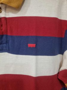 Levis Striped Polo Shirt