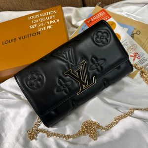Louis Vuitton Pochette Coussin is crafted from sof