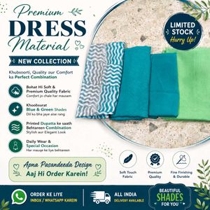 combo of 4 Beautiful Dress Material Set georgette