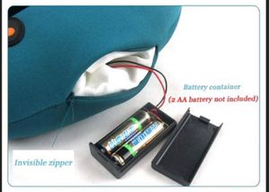 Vibrating U Shape Neck Massage Travel Pillow