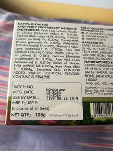 Kapiva Skin Foods Glow Mix