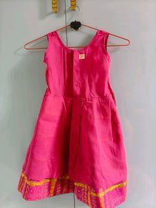 Beautiful Blue &amp; Pink Indian Dress