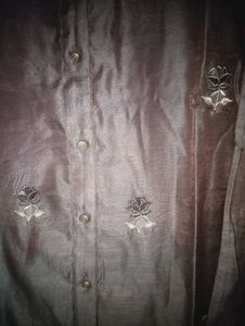 Men's Grey Kurta