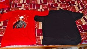 over size of 2 T-Shirts