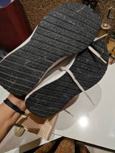 Women's White &amp; Yellow Sneakers