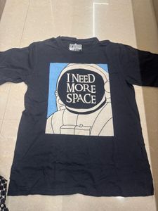 Graphic Print Astronaut T-Shirt