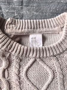 Kids Cable Knit Sweater