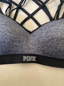 Pink Sports Bra