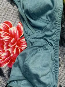 Comfortable Blue Bra