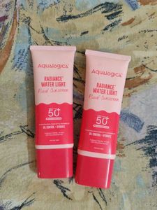 Aqualogica Radiance Water Light Fluid Sunscreen