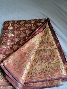 Elegant Ethnic Saree only one time used With Blaus