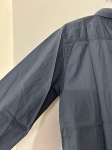 Men's Charcoal Grey Button-Down Shirt