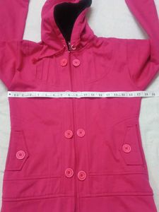 Pink Hooded Jacket