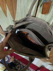 Stylish Grey Tote Bag