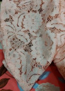 Chic Pink Lace Top