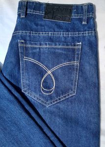 Stylish Calvin Klein Jeans – Classic Dark Blue Fit