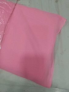 Stylish Pink Sheer Sleeve Blouse