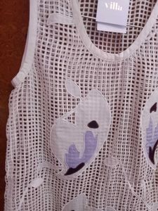 Trending Net Top Or  Bodycon Mini
