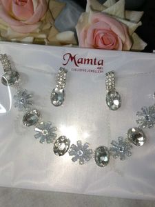 Sparkling Rhinestone Jewellery Set