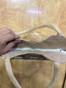 Boho Chic Jute Handbag