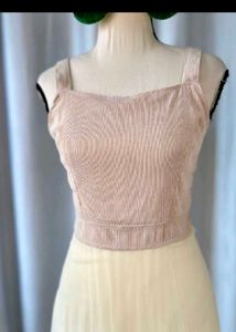 Chic Cream Tulle Layered Dress