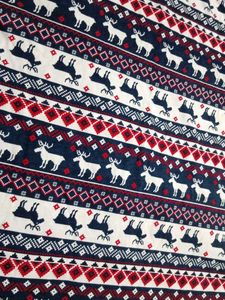 Festive Reindeer Print Long Sleeve T-Shirt