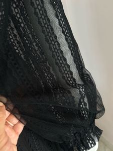 Elegant Black Lace Dress