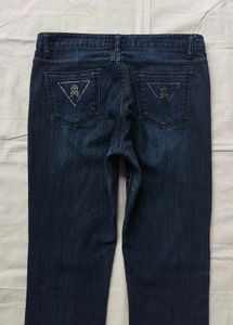 Y2k low rise straight jeans