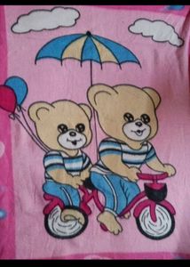 Cute Baby blanket buy 1get 1free
