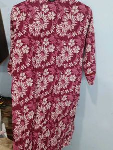 Floral Print Kurti XL