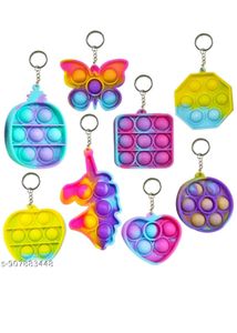 Cute Cartoon Character Keychains pack of 10