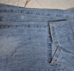 Light Wash Wide Leg Jeans