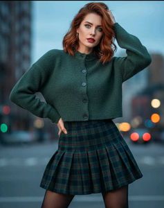 ZARA cropped Cardigan