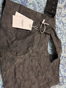Urbanic Dark Grey Mini Skirt