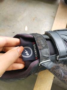 Branded Campus New  Black School And Casual Shoe