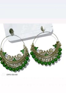 Designer Peacock Earrings
