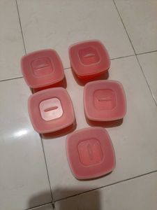 Brand New Storage Containers with Lid (Set of 5)