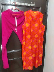 Bright Ethnic Suit Leggings Set 💕