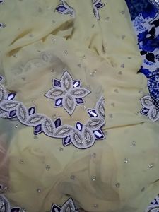 Saree With Heavy Work