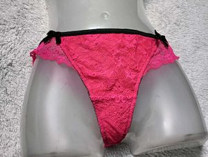 Hot Pink Lace 🤎Thong