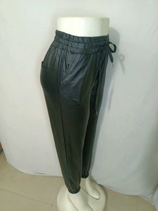 Black Faux Leather Jogger Free Size S,M,L,XL